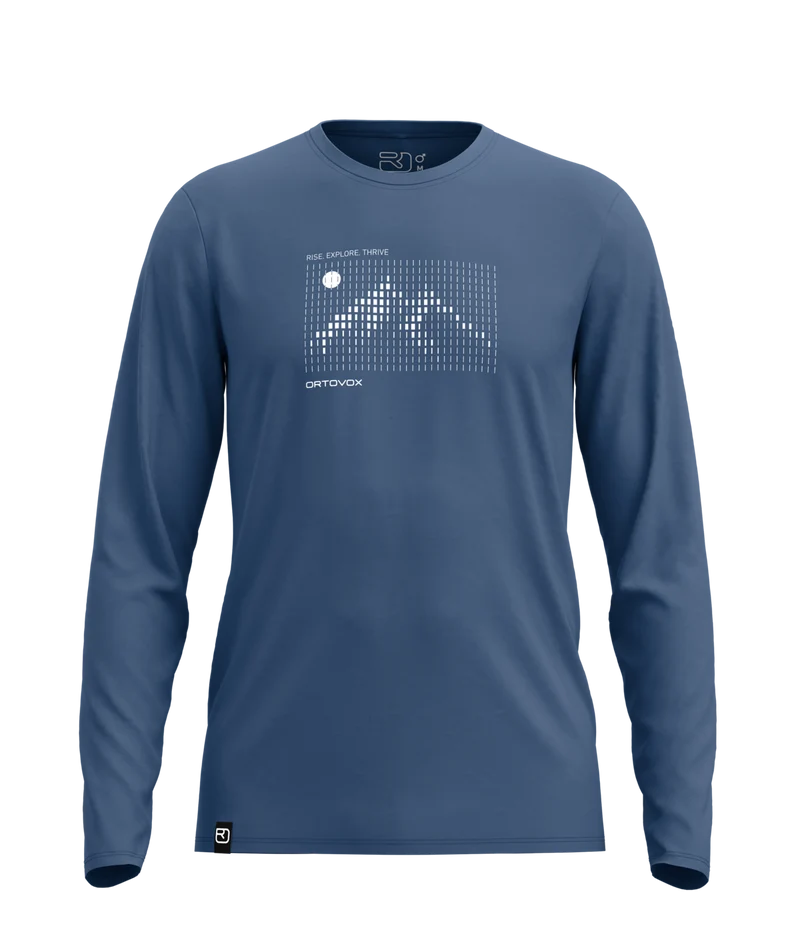 185 Merino Sunrise Long Sleeve ♂