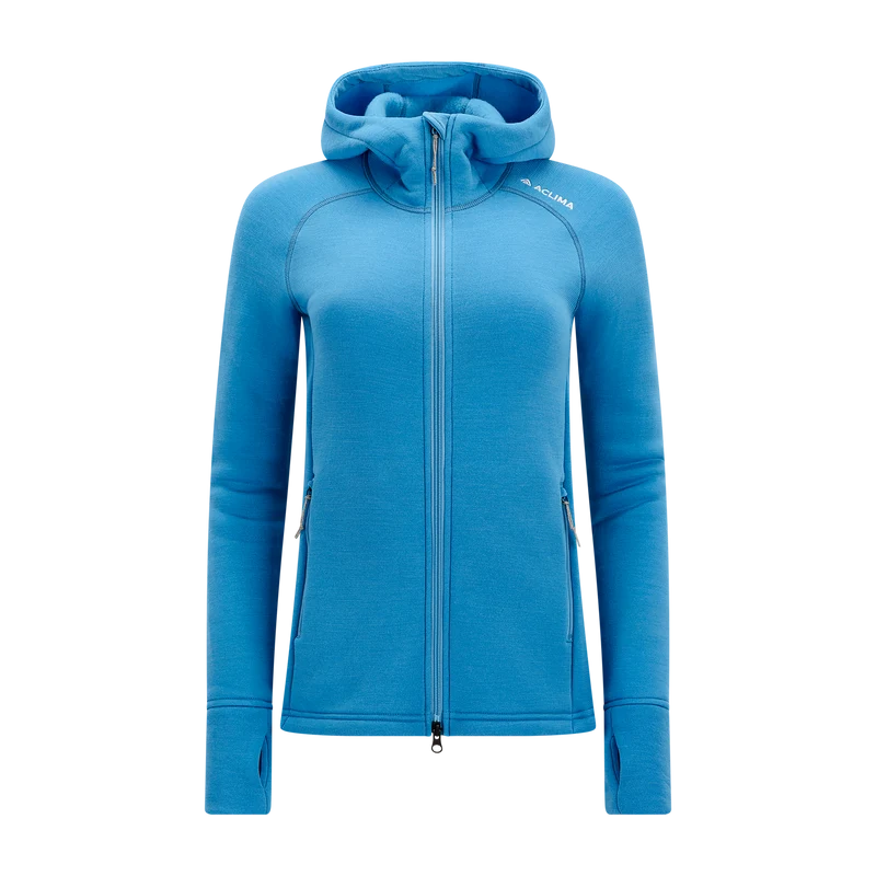 Merino Fleecewool Hooded Jacket Women